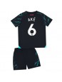 Manchester City Nathan Ake #6 Ausweichtrikot für Kinder 2023-24 Kurzarm (+ Kurze Hosen)